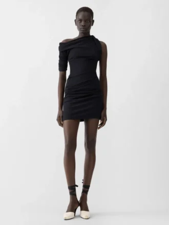 Das Mini-Kleid „Drapeado” Drapiertes Mini-Kleid