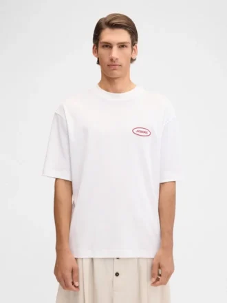 Das Stazione T-Shirt T-Shirt mit Logo-Patch