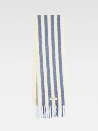 Der Carro-Schal Gestreifter Jacquard-Schal