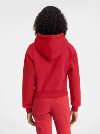 Der Gros Grain Hoodie Hoodie mit Grosgrain-Logo