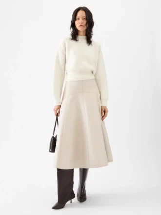 Der JACQUEMUS-Strickpullover mit Logo