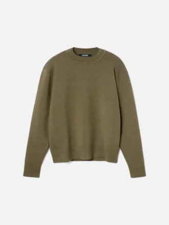 Der Piqué-Pullover Piqué-Strickpullover