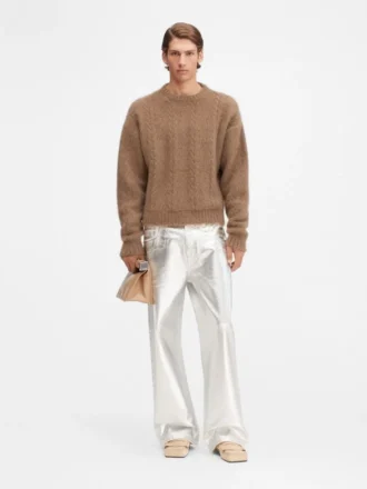 Der Pullover Nuvola Rundhals-Pullover aus Mohair