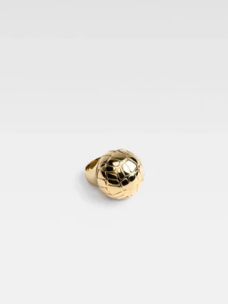 Der Salon-Ring Kreisring mit Krokodil-Motiv