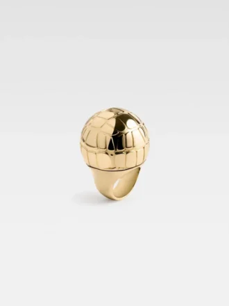 Der Salon-Ring Kreisring mit Krokodil-Motiv