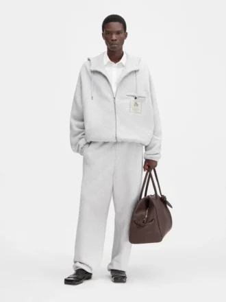 Der Torneo Hoodie JACQUEMUS Club Logo-Hoodie mit Reißverschluss