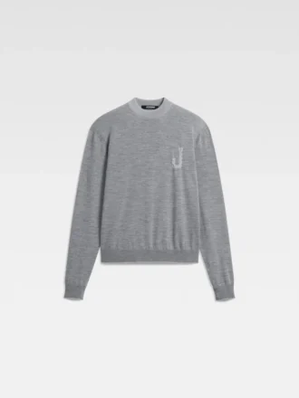 Der Tricot-Strickpullover mit Monogramm