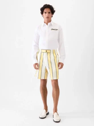 Die Aloe-Shorts Gestreifte Shorts