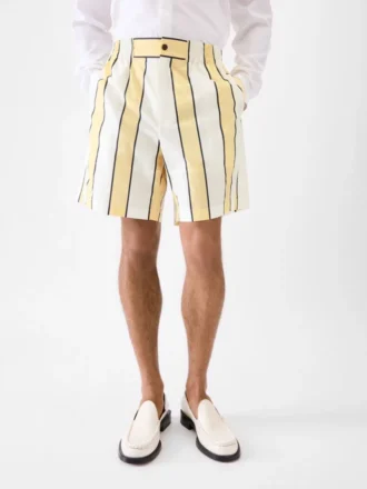Die Aloe-Shorts Gestreifte Shorts