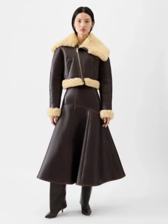 Die Aviator-Jacke Asymmetrische Fliegerjacke Die Aviator-Jacke Asymmetrische Fliegerjacke