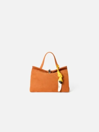 Die Banane Knotiger Taschenanhänger in Bananenform