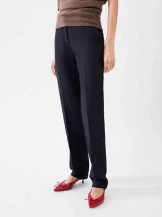 Die Camargue-Hose Schmale Anzughose