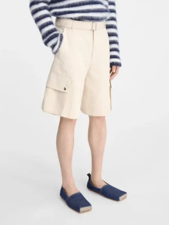 Die Cargo-Bermudashorts Cargo-Shorts mit Gürtel