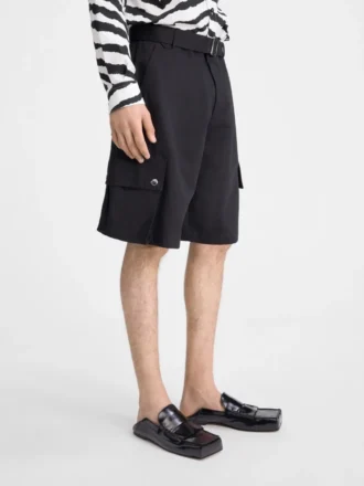 Die Cargo-Bermudashorts Cargo-Shorts mit Gürtel