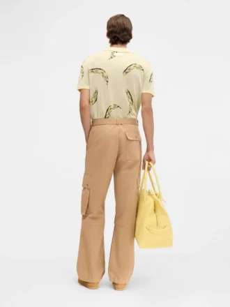 Die Cargohose Cargohose mit Gürtel