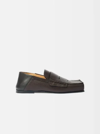Die Carré-Loafer Quadratische Loafer