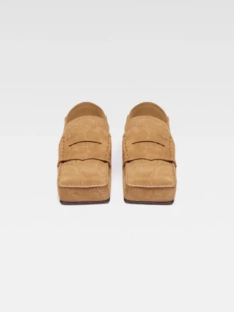 Die Carré-Loafer Quadratische Loafer