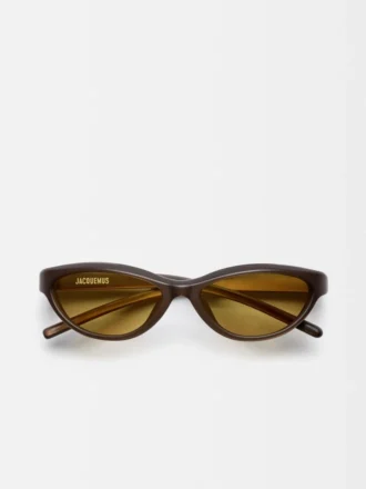 Die Curvo-Sonnenbrille Ovale Cat-Eye-Sonnenbrille