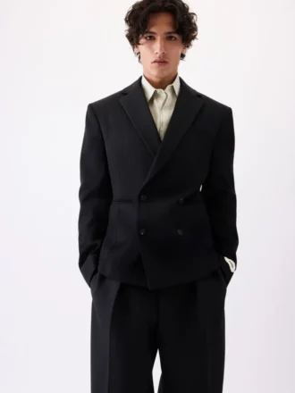 Die Fernando-Jacke Taillierter Zweireiher-Blazer