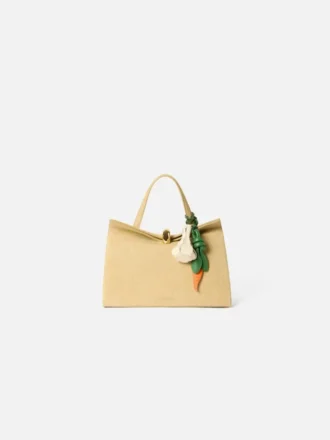 Die Karotte Knotenförmiger Taschenanhänger in Karottenform