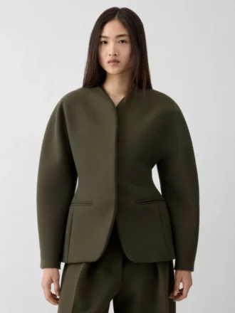 Die Ovalo-Jacke Taillierte Jacke